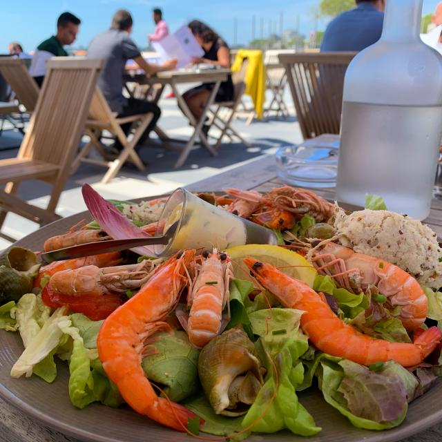 Restaurant sur le front de Saint-Nazaire