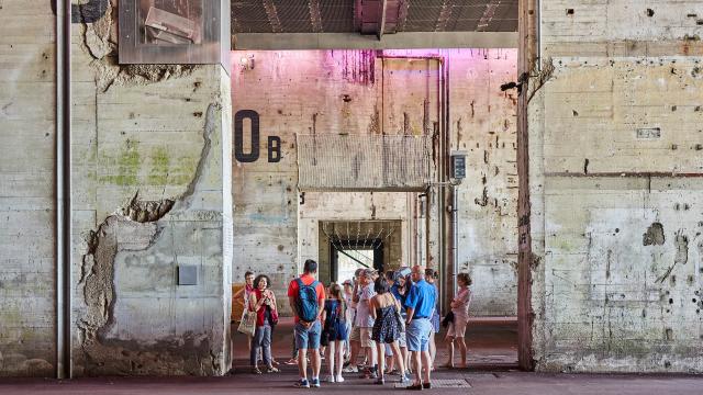 Visite base sous-marine