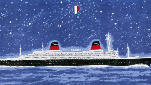 Illustrateur René Bouvard. Collection Saint-Nazaire Agglomération Tourisme-Écomusée. Cliché Jean-Claude Lemée