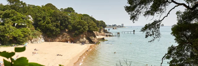 Plage de Porcé à Saint-Nazaire