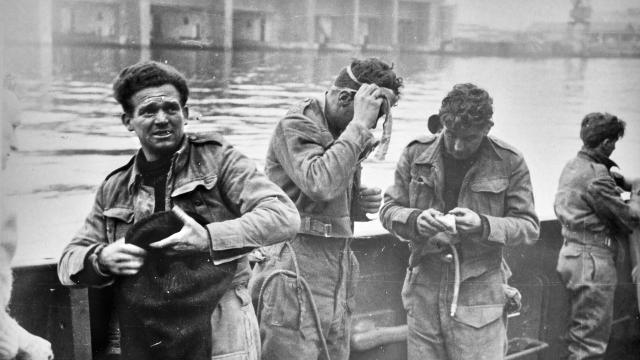 Soldats Britanniques Mars 1942©photographe Inconnu Collection Saint Nazaire Agglomération Tourisme