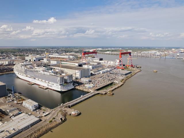 Vue aérienne chantiers navals