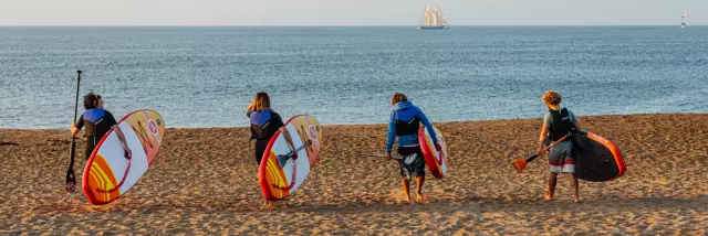 Paddle à Saint-Nazaire avec Line Up