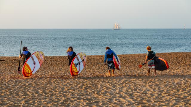 Paddle à Saint-Nazaire avec Line Up