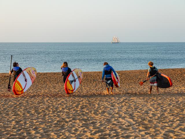 Paddle à Saint-Nazaire avec Line Up