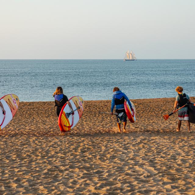 Paddle à Saint-Nazaire avec Line Up