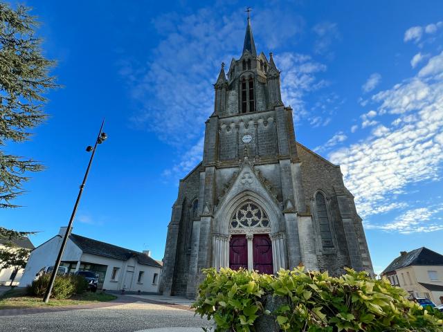 Eglise du bourg de Saint Malo De Guersac en Brière