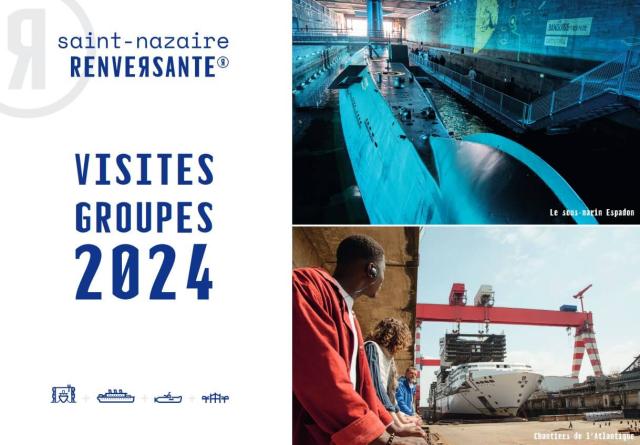 Brochure - Visites Groupes 2024 - Saint-Nazaire Renversante