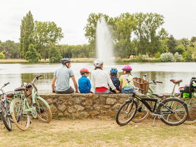 Balade à vélo au Parc Paysager