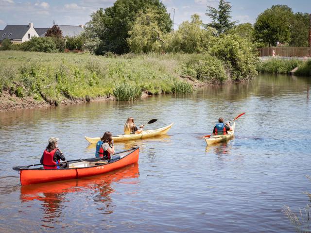 Activité nautique au Pont de Paille