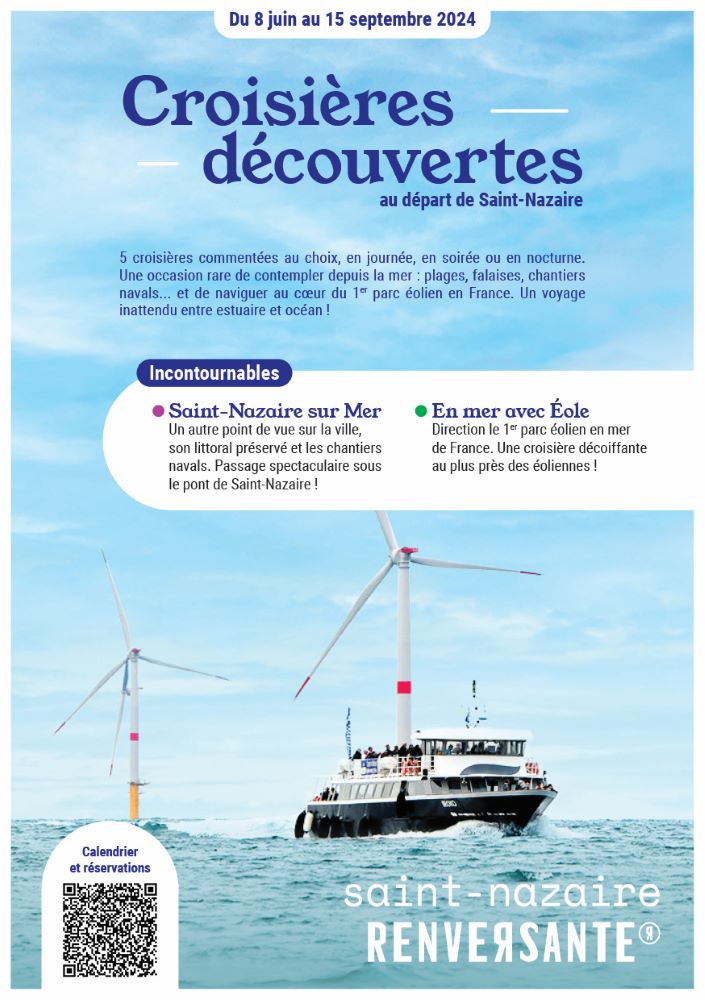 Couverture Flyer Saint-Nazaire Renversante Croisières Découvertes