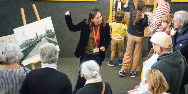 Journées du patrimoine, médiation à l'Écomusée de Saint-Nazaire