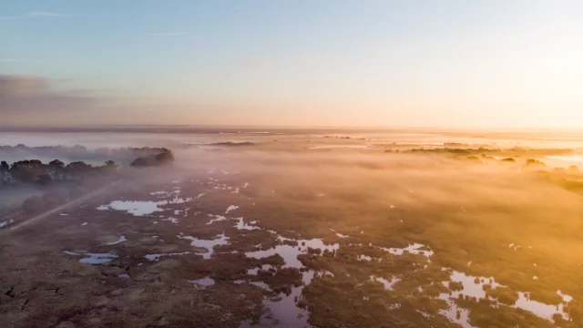 Vue aérienne de la Chaussée Neuve