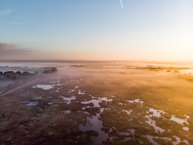 Vue aérienne de la Chaussée Neuve